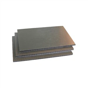 Bord kompost tal-plastik tal-aluminju ta '4mm għall-kisi tal-ħajt