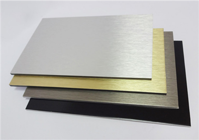 Bordijiet komposti tal-aluminju brushed